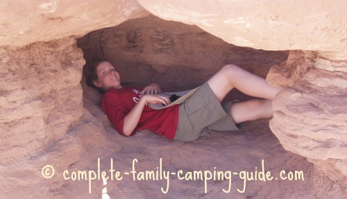 hide and seek at Goblin Valley State Park